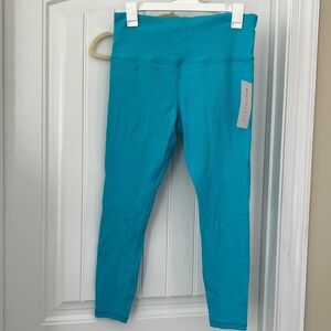 Athleta Women's Bright Blue Elation Rib Leggings